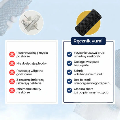 Japoński Ręcznik Oczyszczający