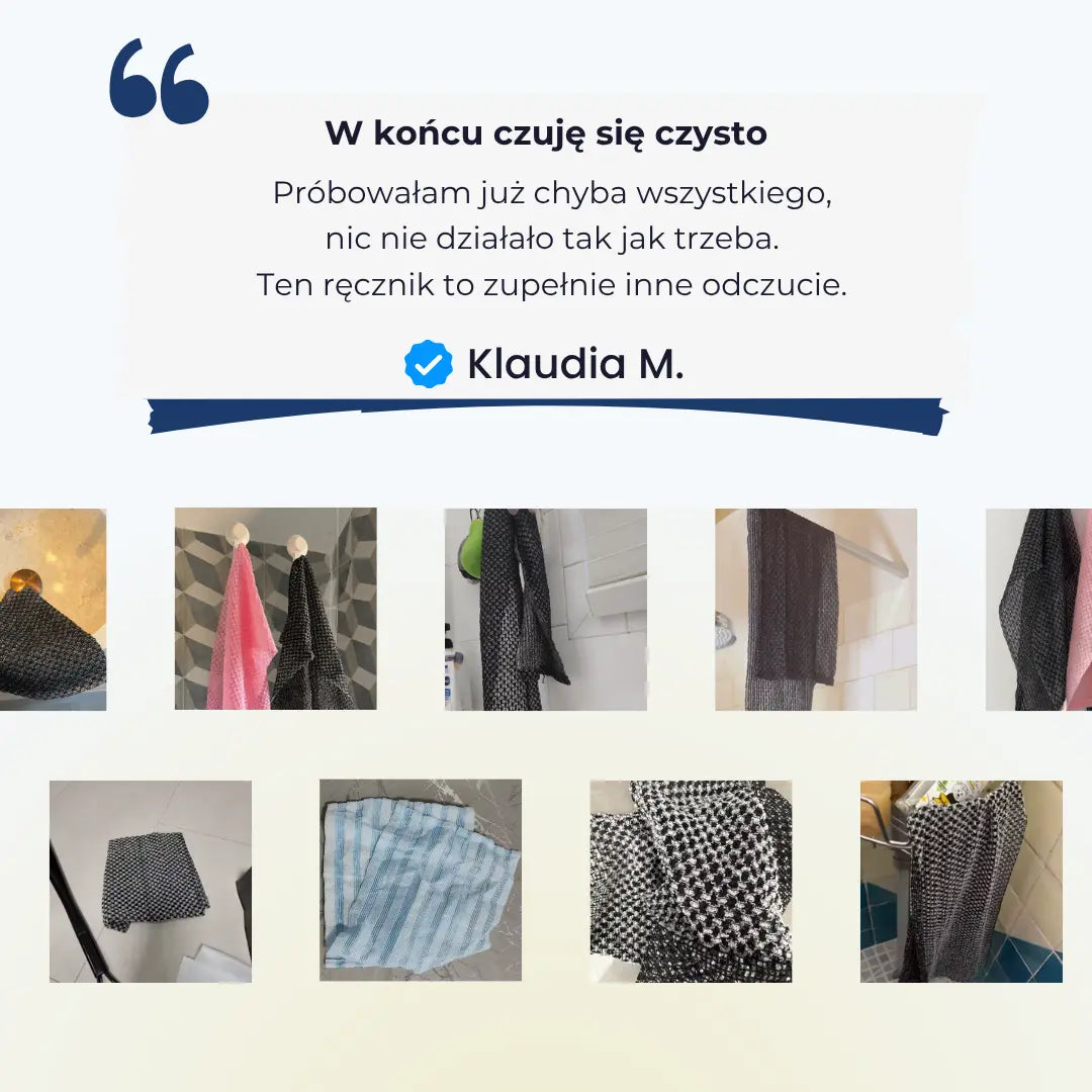 Japoński Ręcznik Oczyszczający